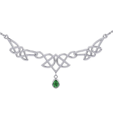 Celtic Knotwork Silver Necklace TN261 - Jewelry